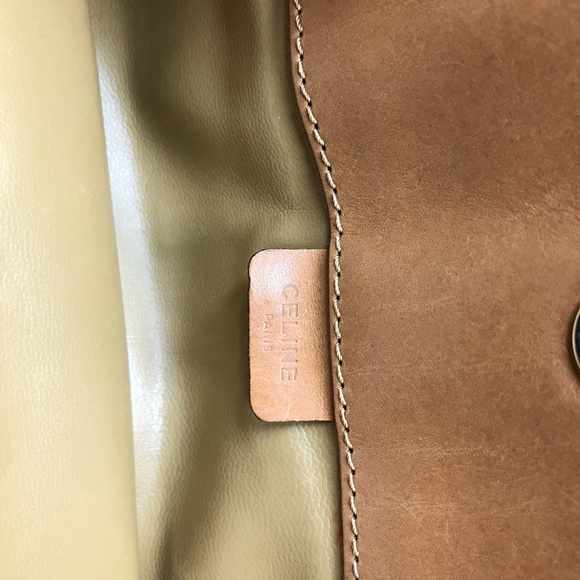 CELINE MACADAM FOLD OVER CLUTCH VGC - Picture 8 of 9